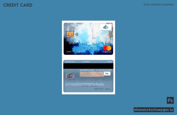 USA Springside Mortgage Bank Mastercard Beispielvorschau